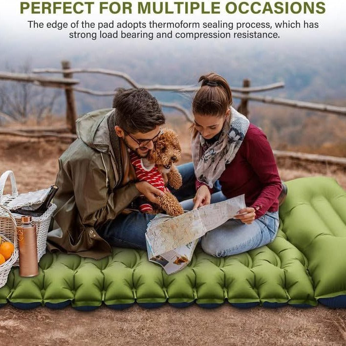 Experience Ultimate Comfort with the Ultra Light Foot Inflatable Camping Mattress Bed